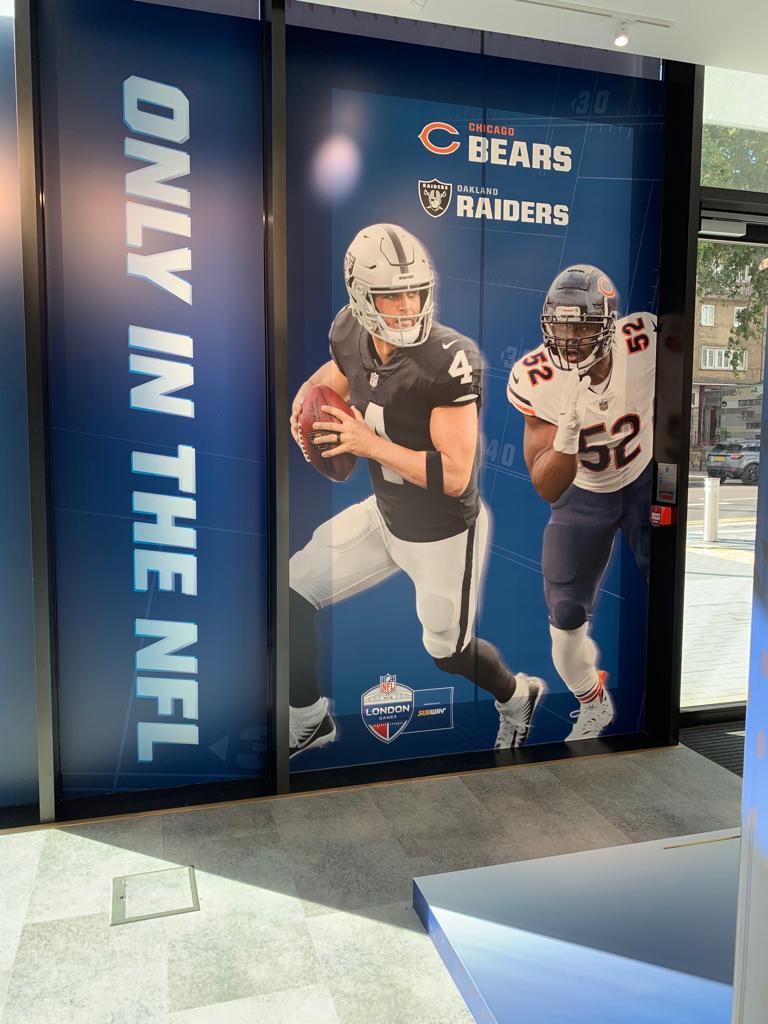 NFL Merchandise Store Glasshouse Creative