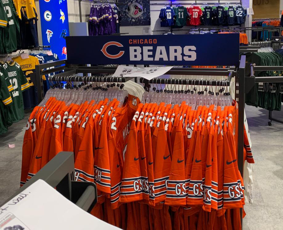 NFL Merchandise Store Glasshouse Creative