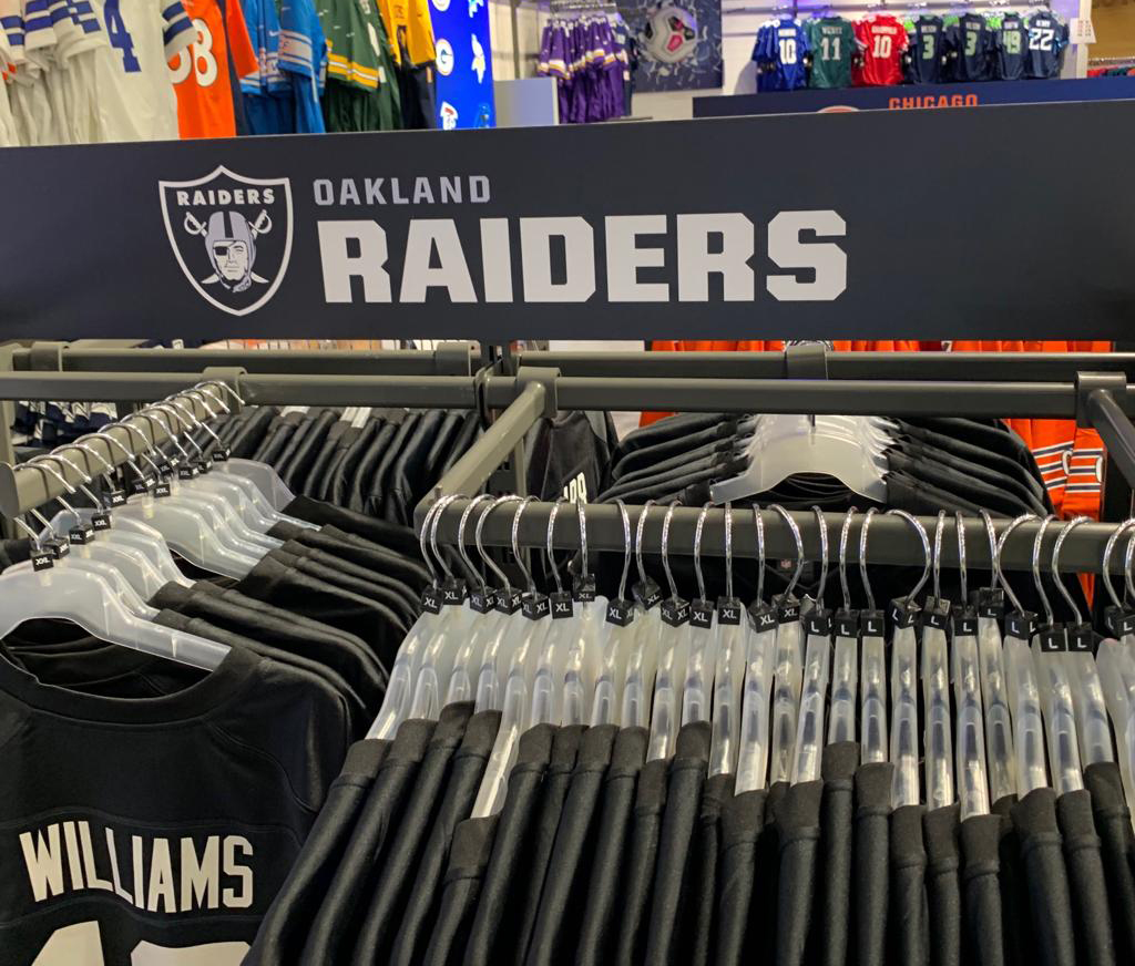 NFL Merchandise Store Glasshouse Creative