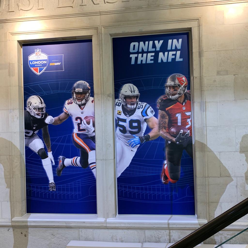 NFL Merchandise Store Glasshouse Creative